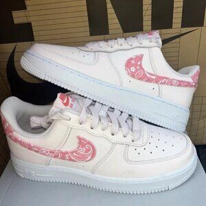 NEW Nike Air Force 1 Low '07 'Pink Paisley' FD1448 664 Womens Size 7.5